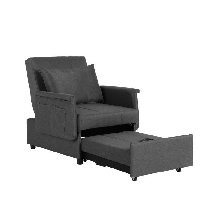 Red Barrel Studio® Convertible Chair Bed Wayfair